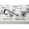 Kingston Brass KS8051DKL Wall Mount Tub Faucet, Polished Chrome KS8051DKL - alternate 3